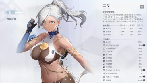 【スノウブレイク】『ニタ-ドゥンドゥビ』性能まとめ
