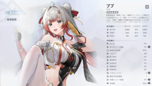 【スノウブレイク】『ブブ-霊鏡』性能まとめ