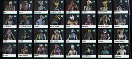 【Warframe】設計図の入手場所（フレーム編）